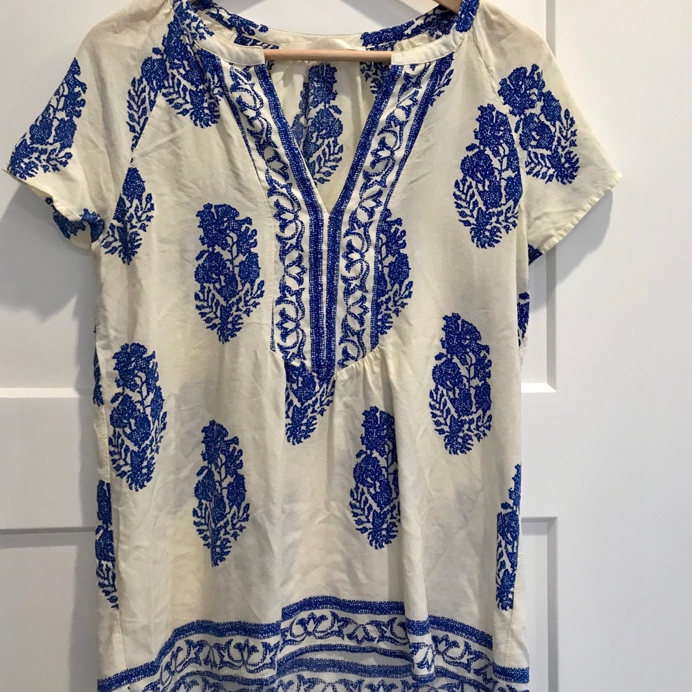 Stitch Fix Fun2Fun Justine Split Neck Top, size S